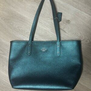 Green Coach Purse